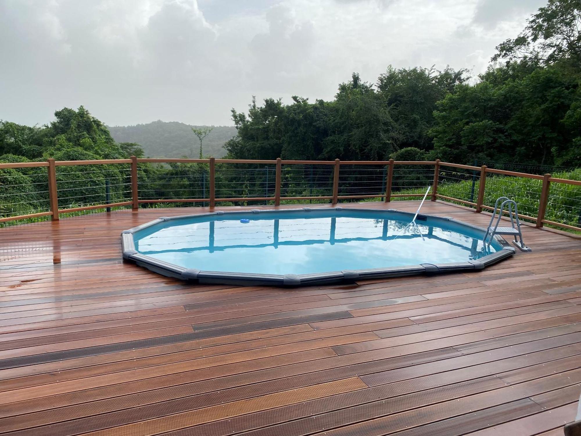 Les Terrasses De Maelle - Jolie Villa F4 Vue Mer Riviere-Salee Eksteriør billede