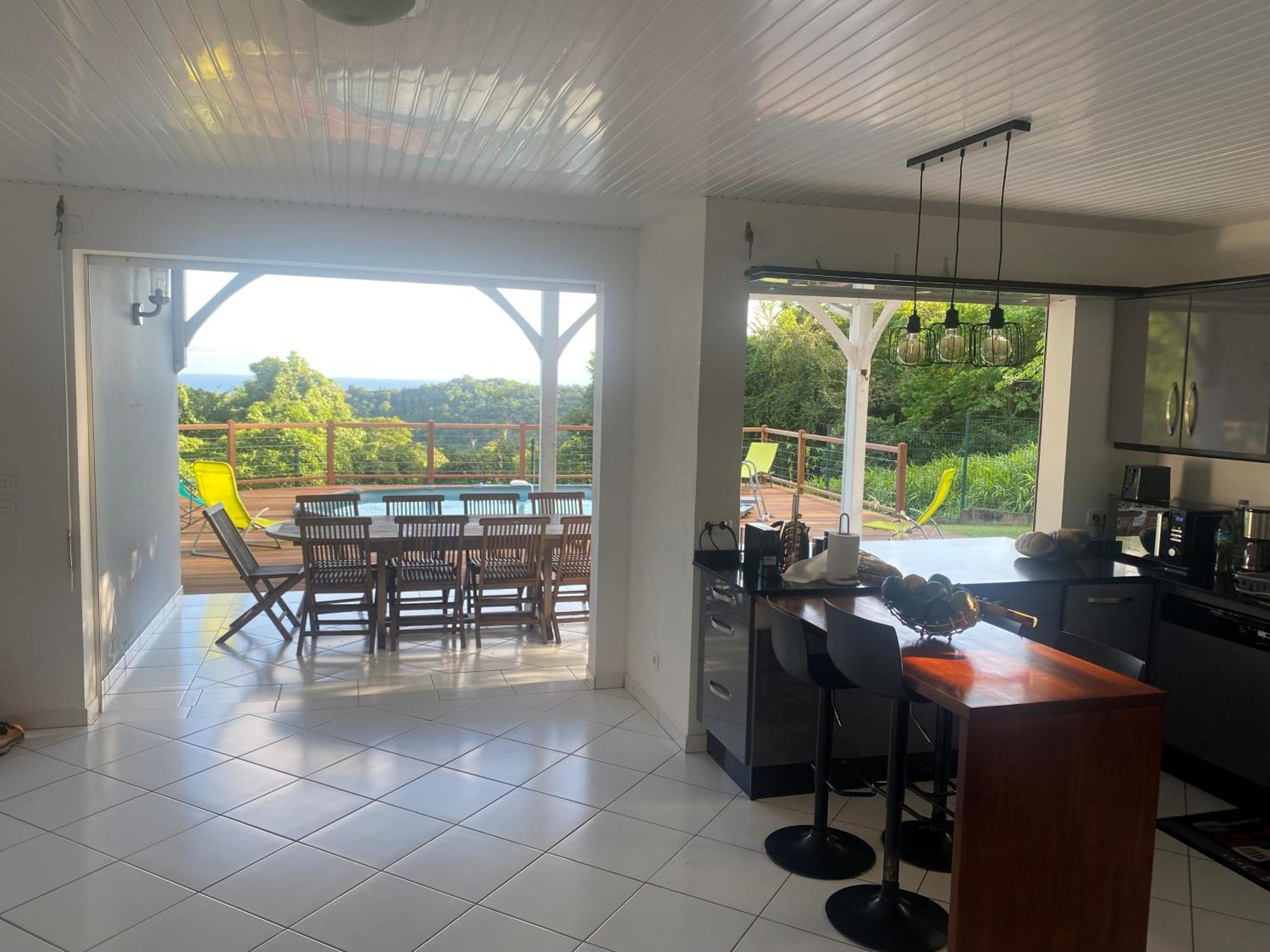 Les Terrasses De Maelle - Jolie Villa F4 Vue Mer Riviere-Salee Eksteriør billede